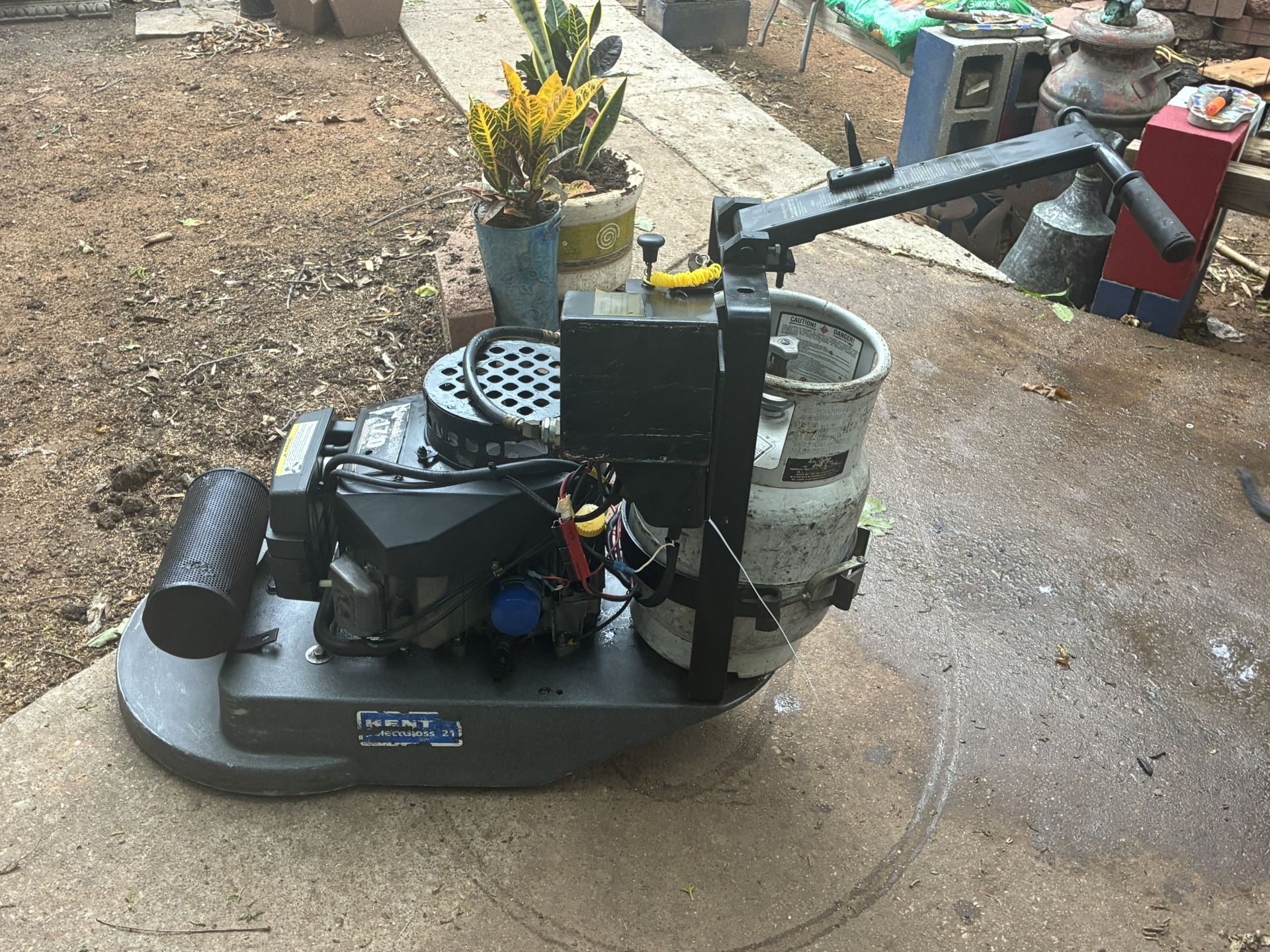 21” PROPANE FLOOR BUFFER