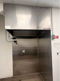 Oven hood semi  used