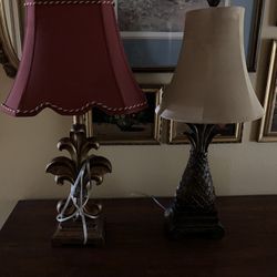 Two Lamps In Good Condition $10 Apiece