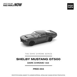 Pop Race 1:64 Ford Shelby Mustang GT500 Dark Chrome Diecast