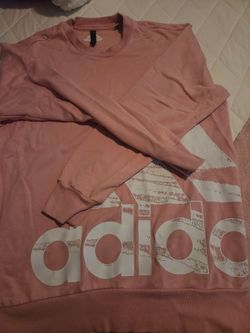Adidas Pink Crewneck Sweatshirt