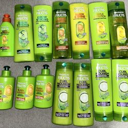 Garnier Fructis Shampoos & Conditioners 