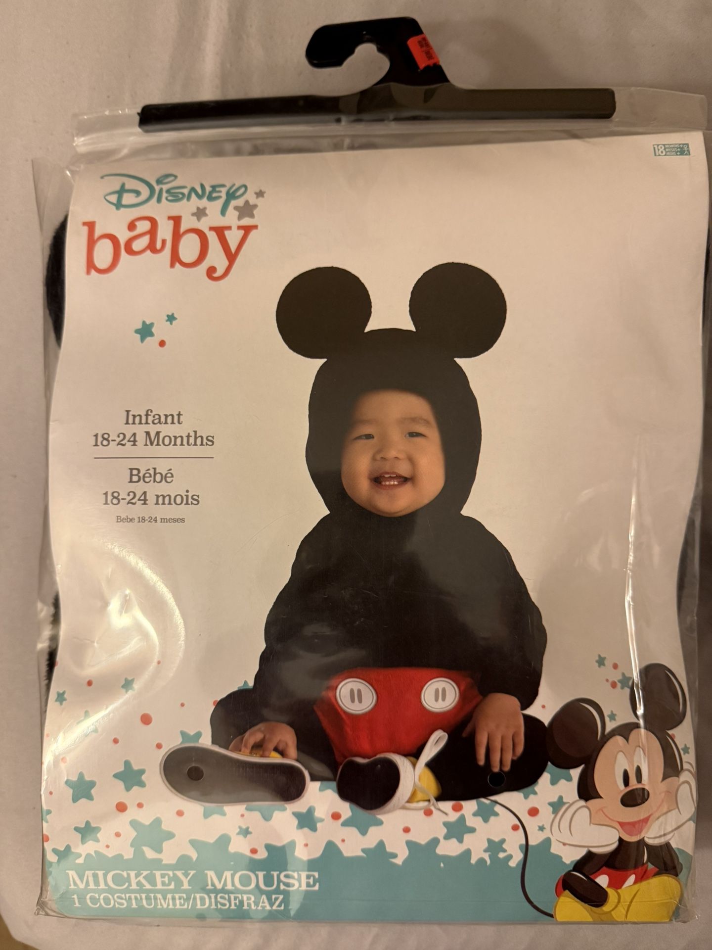 Infant Mickey Mouse Costume 18-24 Months