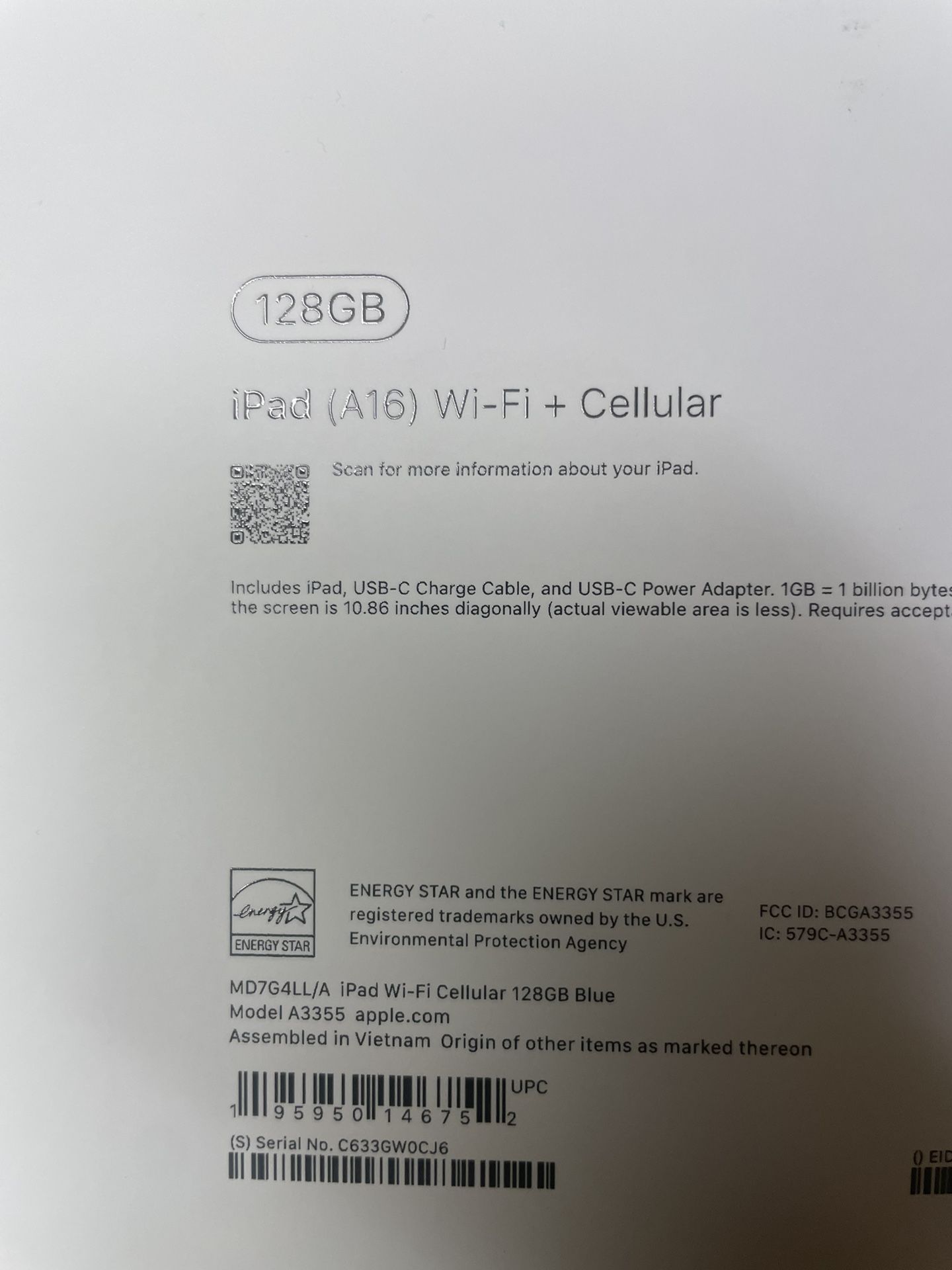 iPad A16