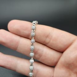 Iced Out Ball Bracelet 