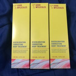 GOOD MOLECULES Discoloration Correcting Body Treatment (4 fl Oz/120 mL) NIB