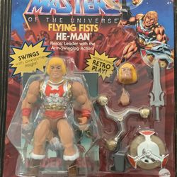 He-man Masters Of The Universe Flying Fist Action Figure 