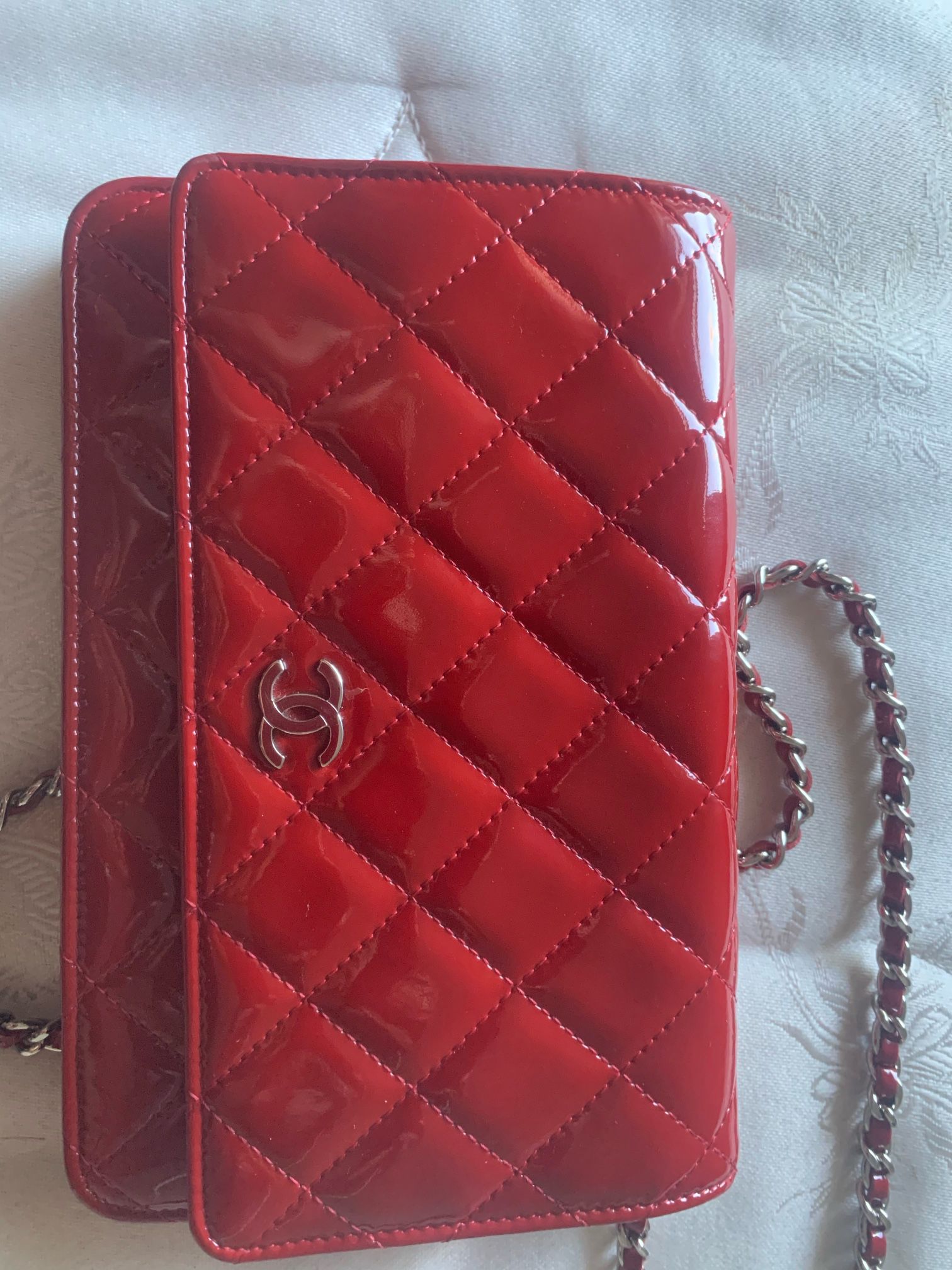Chanel Red Wallet