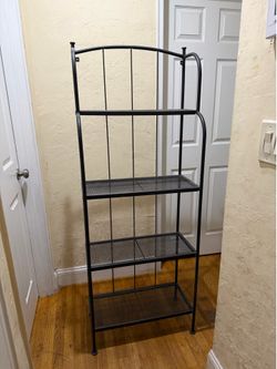 Metal shelf