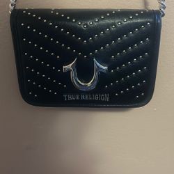 True Religion Horseshoe Studded Handbag