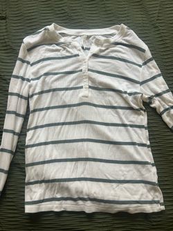 green striped shirt