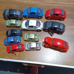 12 VW BEETLE DIE CAST