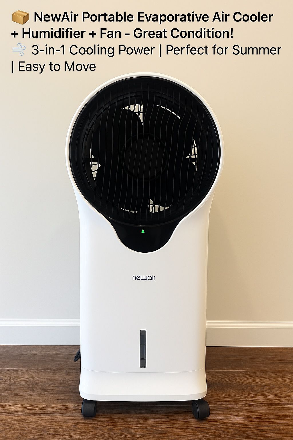 NewAir Portable Evaporative Air Cooler + Humidifier + Fan - Great Condition!