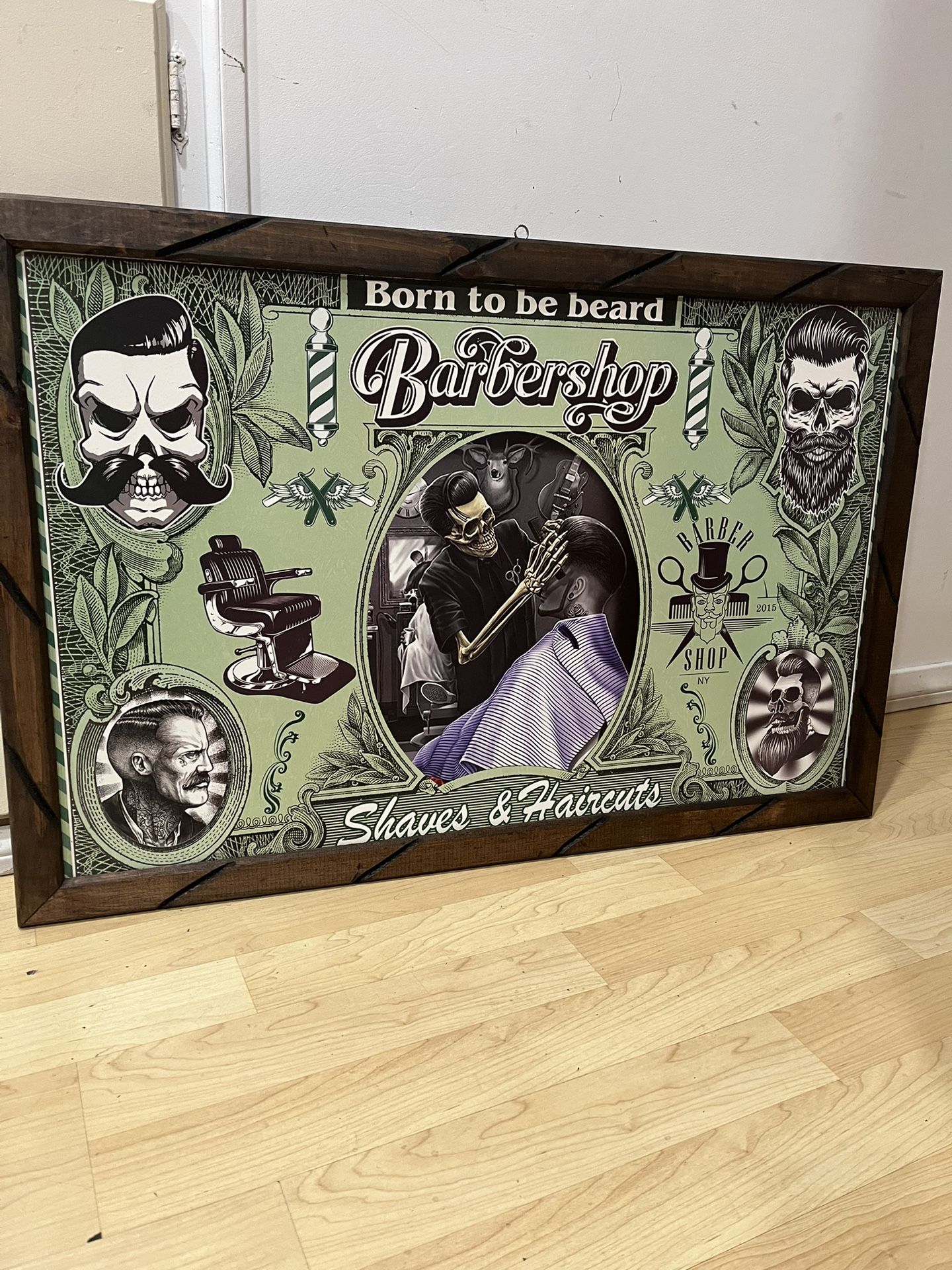 Born To Be Barber. (Frame)