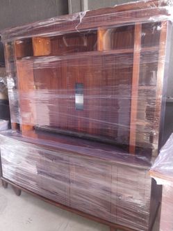 Beautiful TV entertainment center