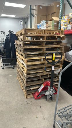 Wood pallets