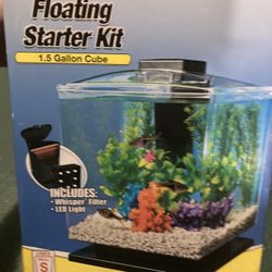 Fish Tank Floating Water Cube Starter Kit