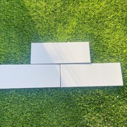 6x16 Inch White Subway Tile