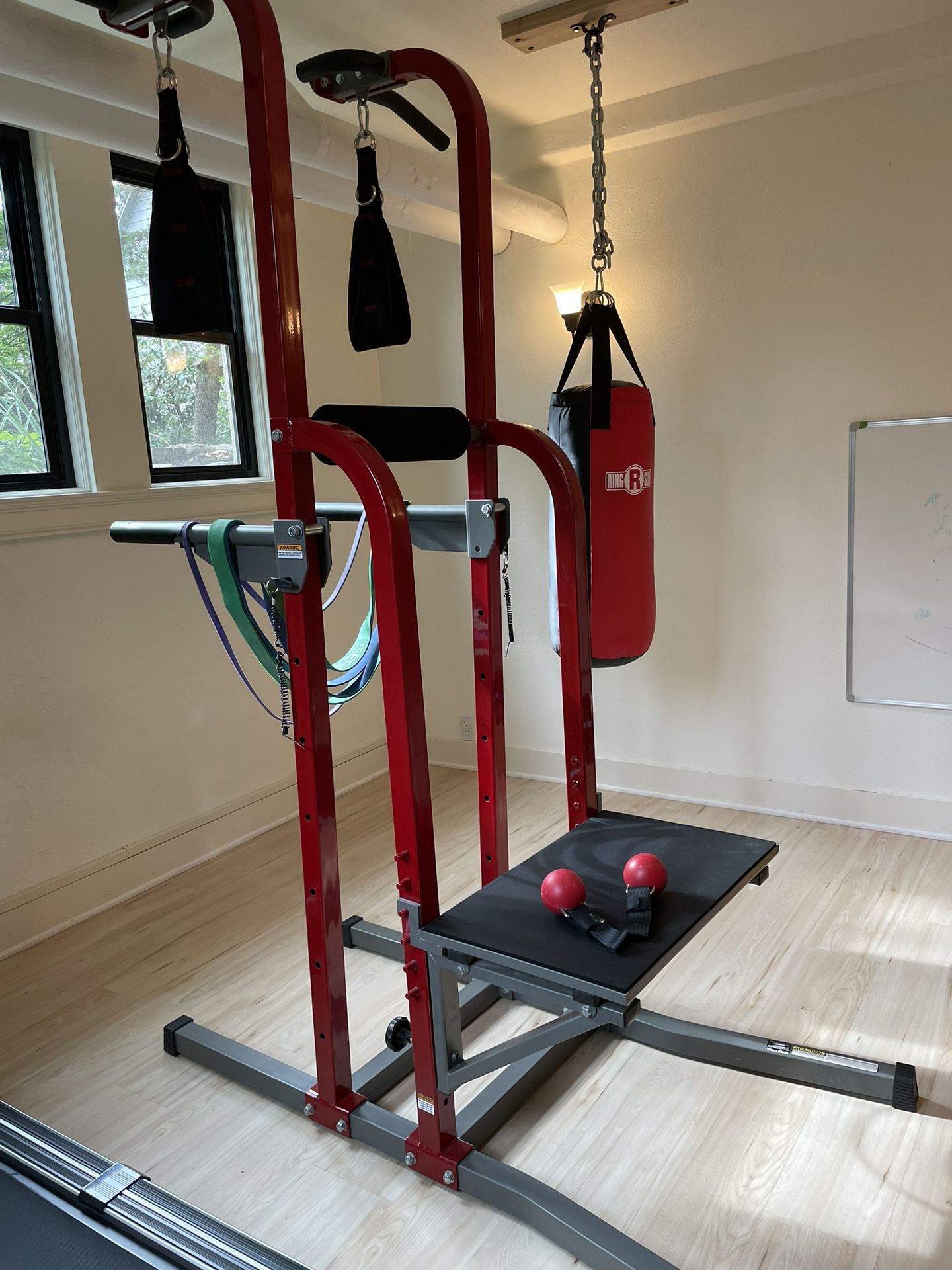 Pull Up and Step Up Gym Equipment 