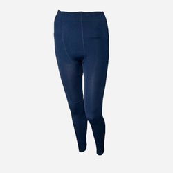 Girls Winter Warm Blue Fleece Thick Undergarment Tights Sz L/XL