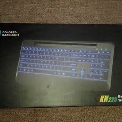 Wireless Color keyboard 