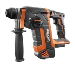RIDGID 18-Volt OCTANE Cordless Brushless 1 in. SDS-Plus Rotary Hammer (Tool Only)