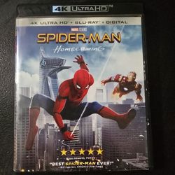 Spiderman Homecoming 4k And Blu Ray