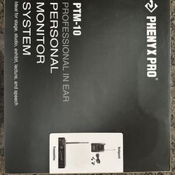 Phenyx Pro PTM-10 In Ear Monitor System