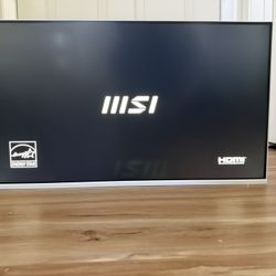 MSI PRO MP251W E2 24.5” IPS 120Hz Monitor – White – Like New