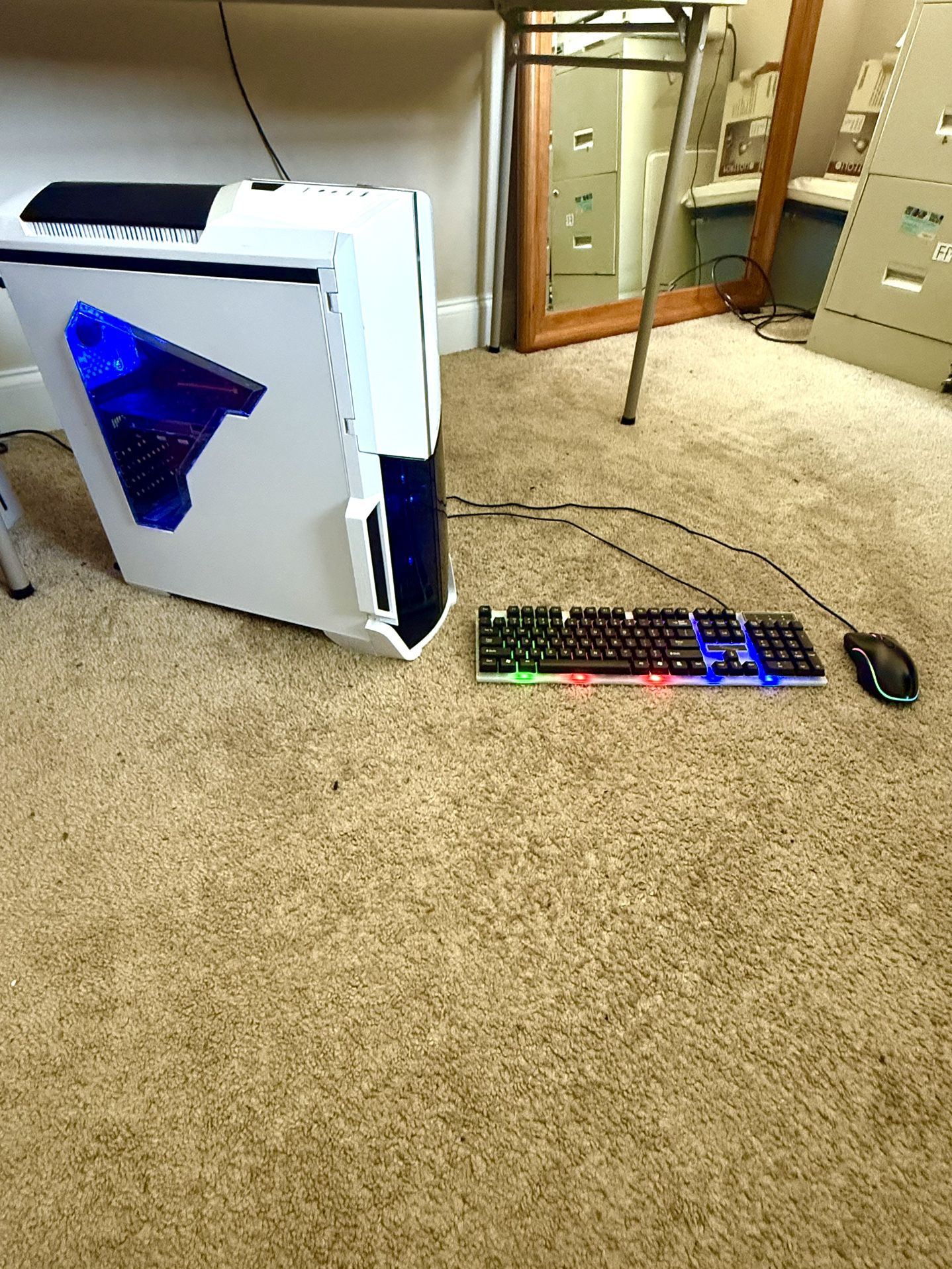 Gaming PC Setup - GTX 1050 Ti, Ryzen 3 1200, 16GB RAM, SSD - Ready to Use!