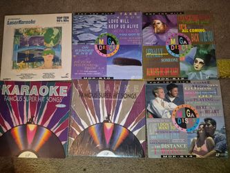 Laserdisc karaoke lot