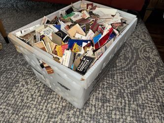 Vintage 1940s-1980s Huge Lot Over 4000 Matchbook Cover Match Book Collection