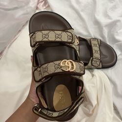 Moritz GG Supreme Canvas Sandal (Women)