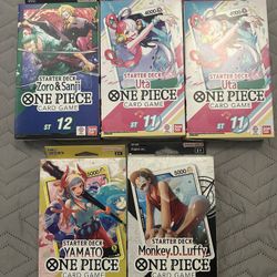 One Piece Starter Decks 