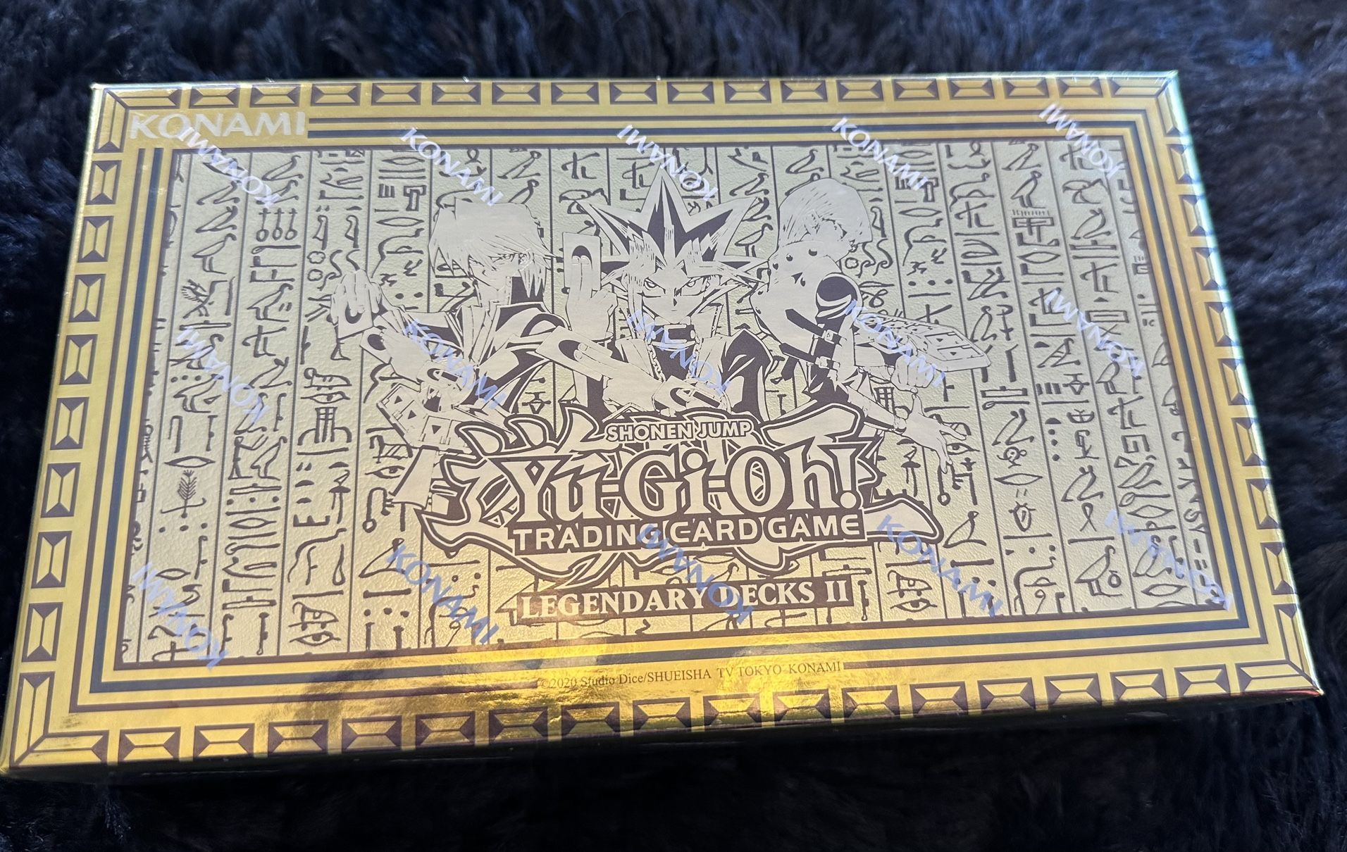 Konami Yu-Gi-Oh! Trading Cards Legendary Decks II Box Gold