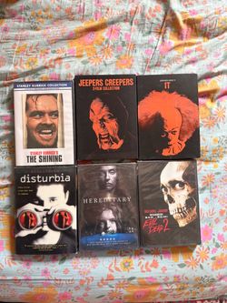 SEALED HORROR DVDS
