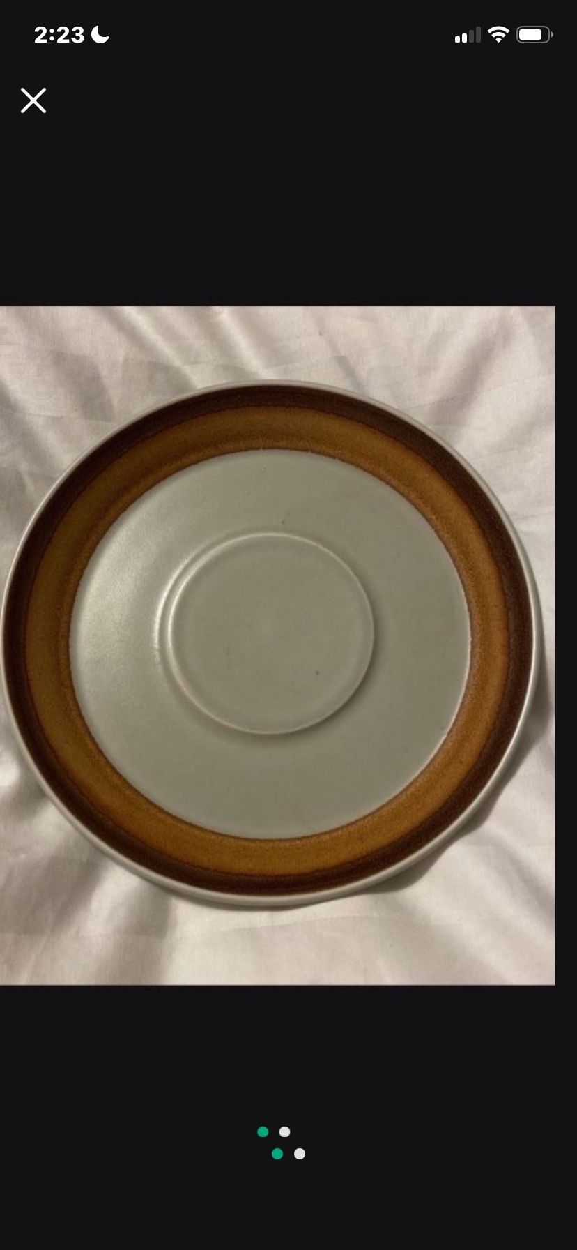 Mikasa Stonekraft Mesabi Saucer