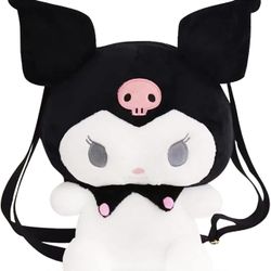 Kuromi Plush Backpack 