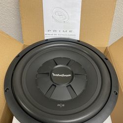 New 12” inch Rockford Fosgate Prime (R2) 500 Watts Max Shallow Mount Car Audio Bass Subwoofer 🔊🔥