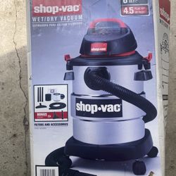Shop•Vac 6gal wet/dry vacuum (Plug In)