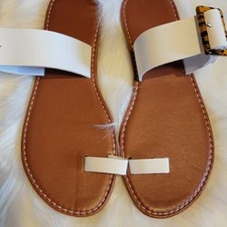 White Sandals 