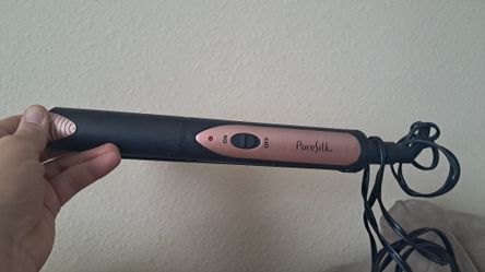 Pure Silk Heating hair Straightner 