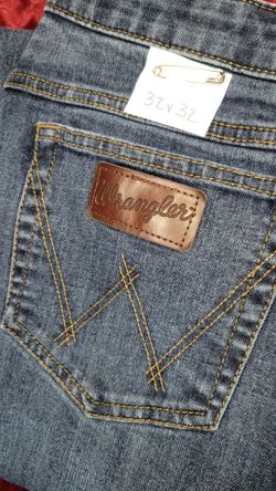 WRANGLER 32x32 Men's Western Denim Jeans Cash Only