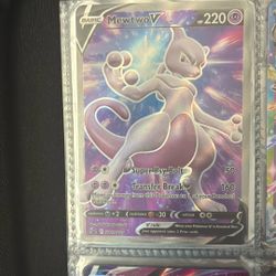 Mewtwo V Card