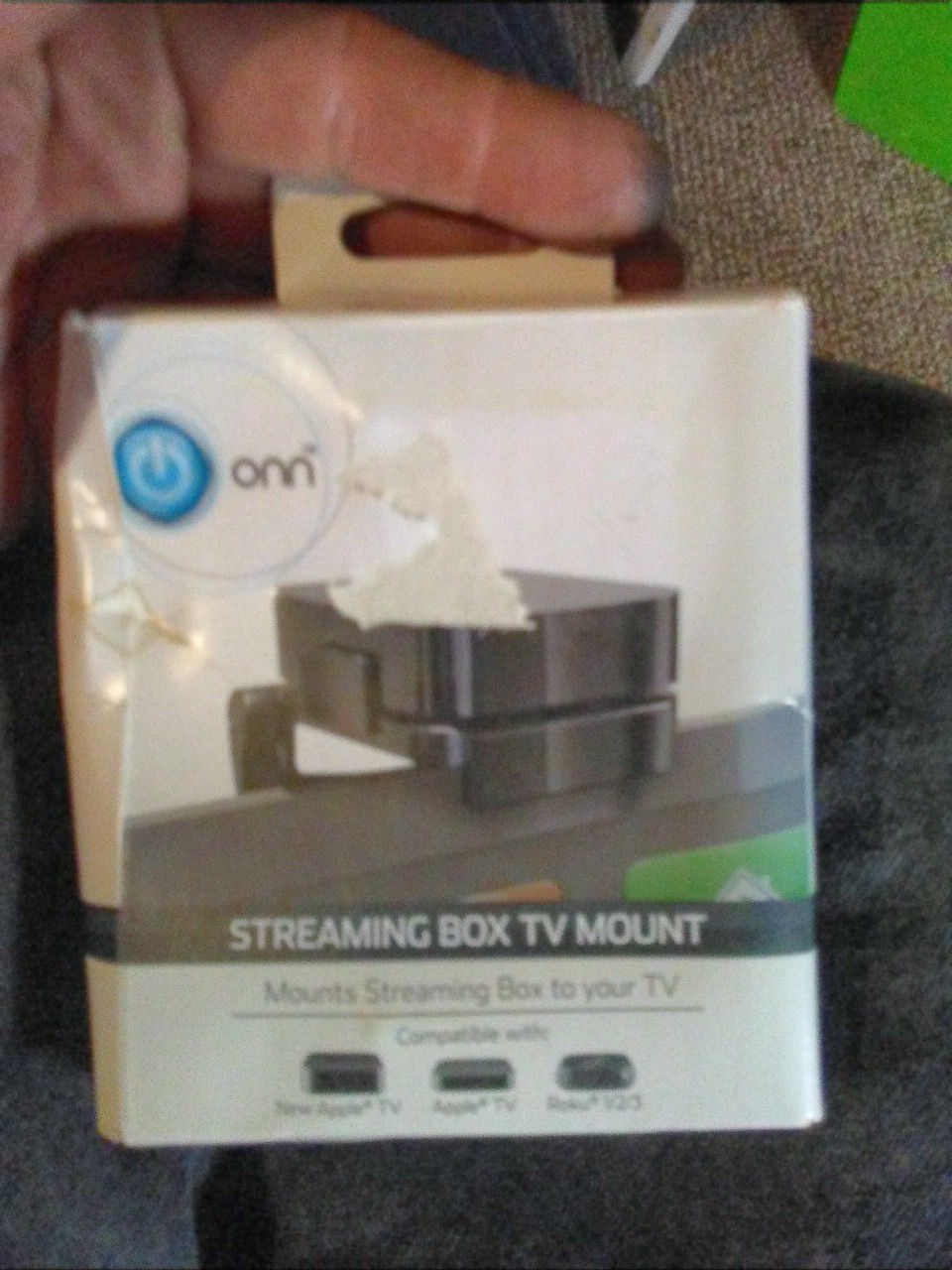 Onn streaming box TV mount