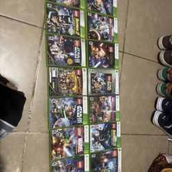 Xbox 360 Lego Games With Stand 