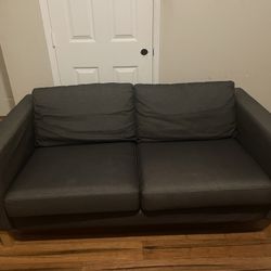 Delivery Available / Grey Loveseat