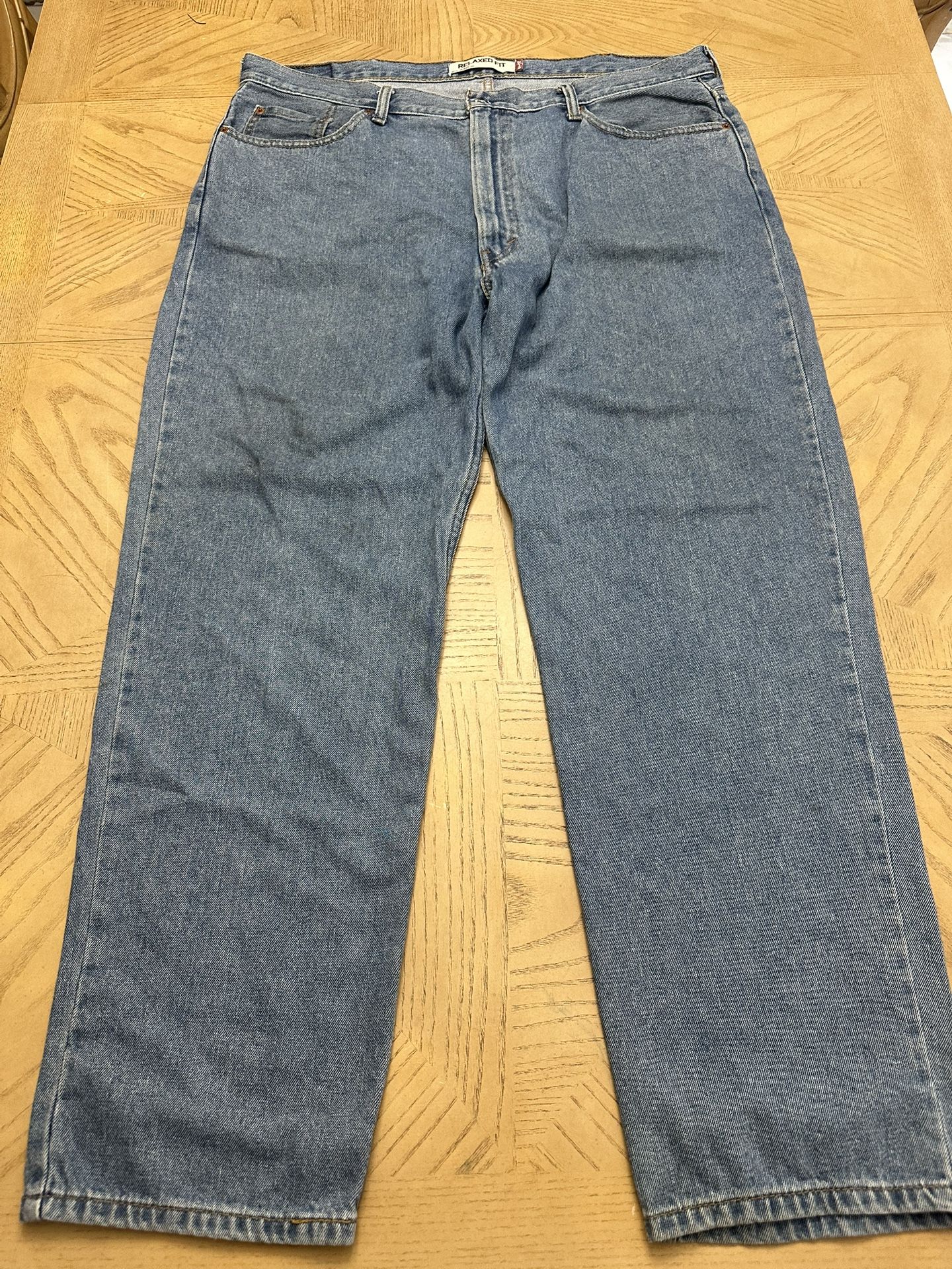Levis Strauss Co Blue 550 Denim Jeans Mens relax fit 42x32
