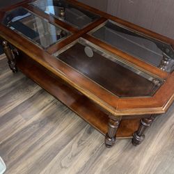 Glass Coffee Table (FIRM ON PRICE)