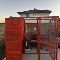 COZIWOW Catio Outdoor Cat Enclosure,70" H Large Cat Catio with Weatherproof